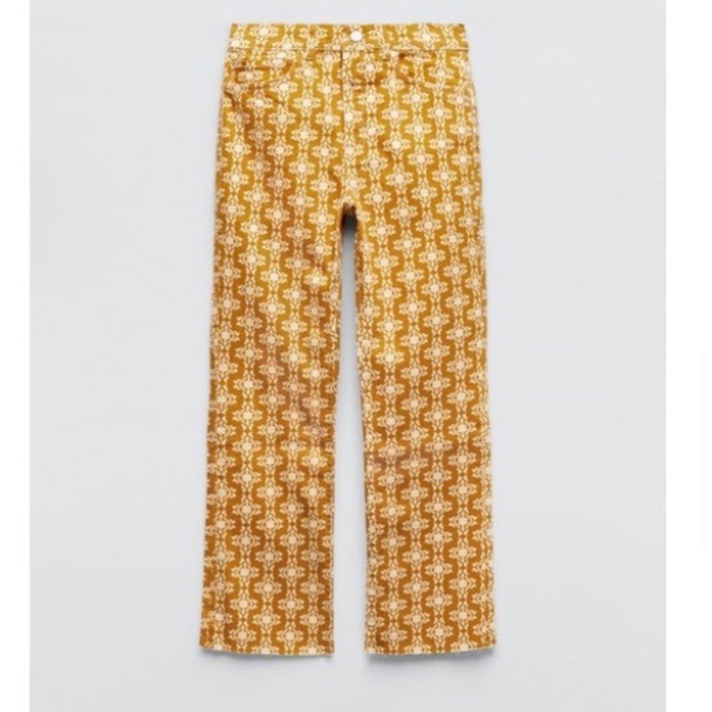 Zara Dreed Flare Jeans